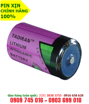 Tadiran SL-2880; Pin nuôi nguồn Tadiran SL-2880 lithium 3.6v D 19000mAh _Made in Israel 